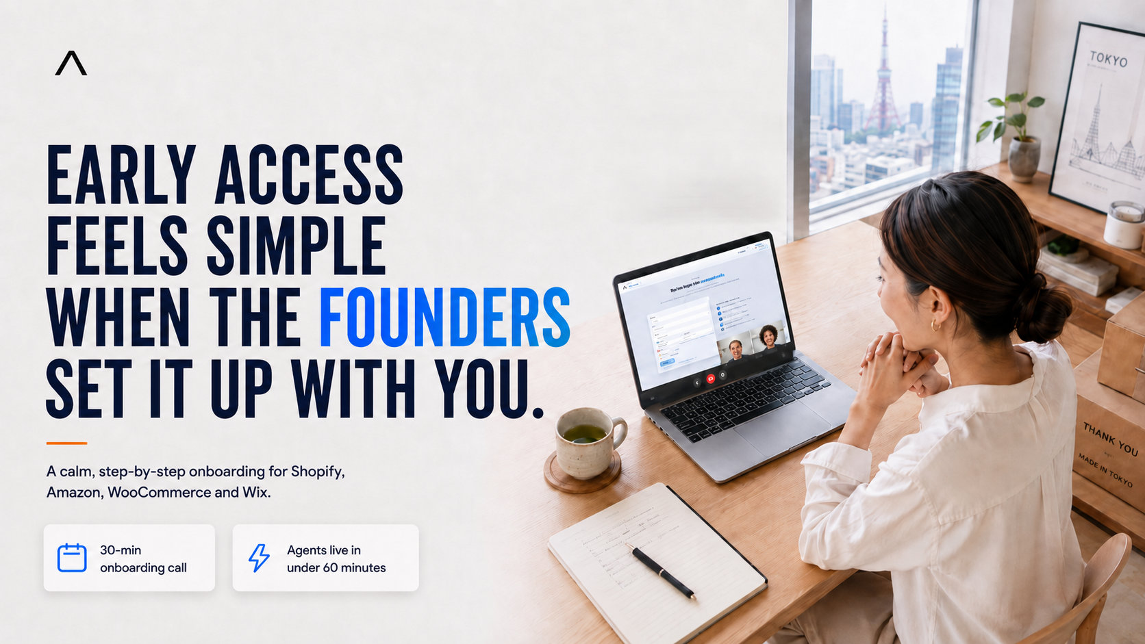 AllHub early access process for connecting AI agents to an online store