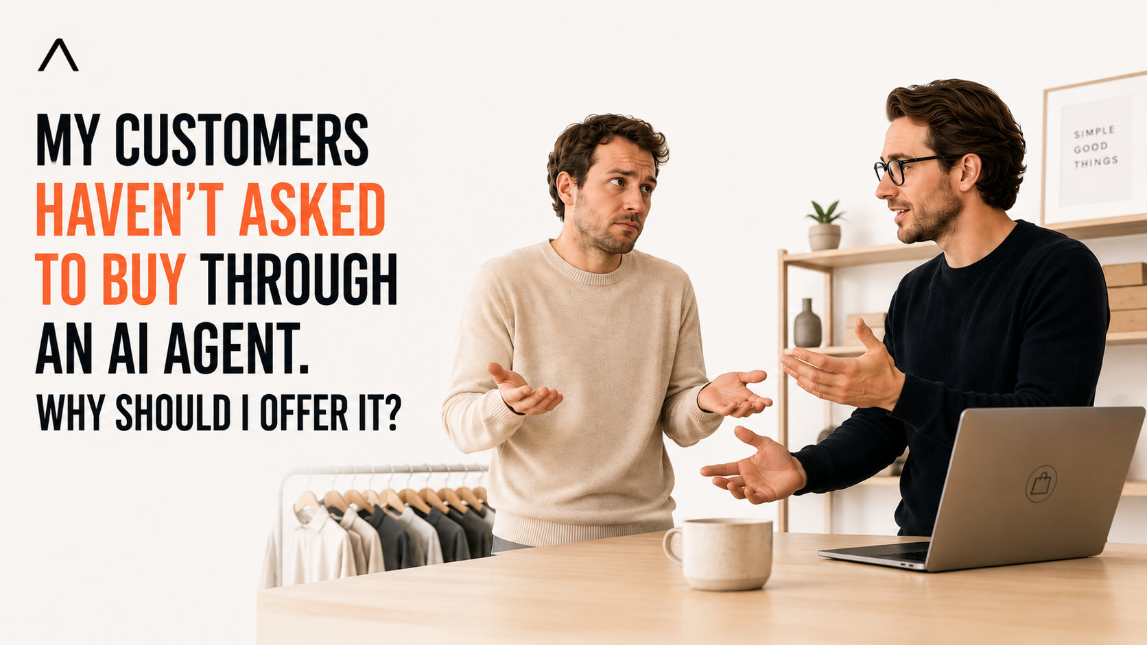 Customer finding products with an artificial intelligence agent connected to an online store